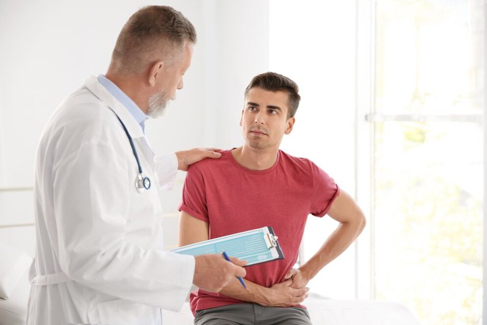 consultation with a doctor about prostatitis