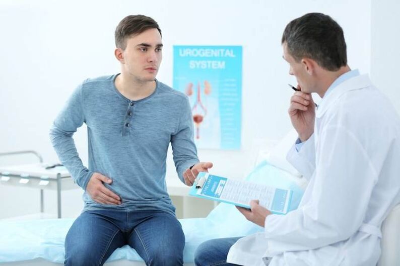 A teenager with signs of prostatitis should consult a doctor